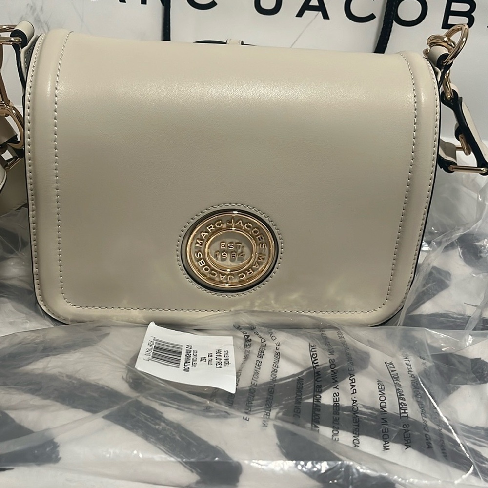 Marc Jacobs Cream Crossbody Bag